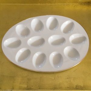 Deviled Egg serving platter.  Perfect for Easter!